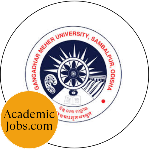 Gangadhar Meher University Sambalpur logo